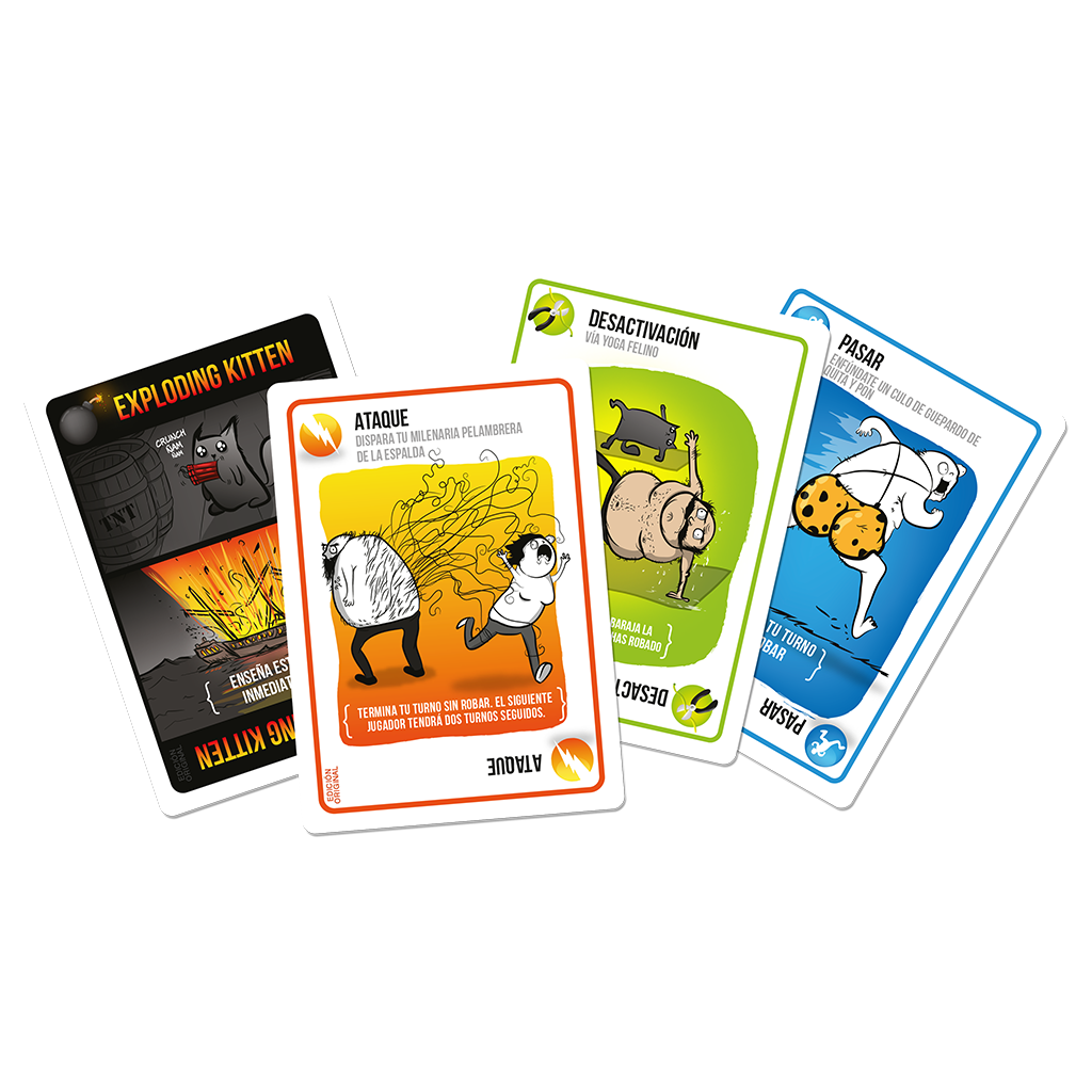 Exploding Kittens Edición 2 Jugadores