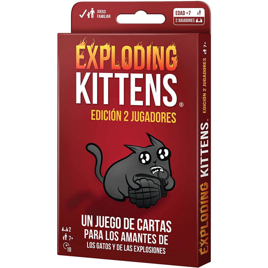 Exploding Kittens Edición 2 Jugadores