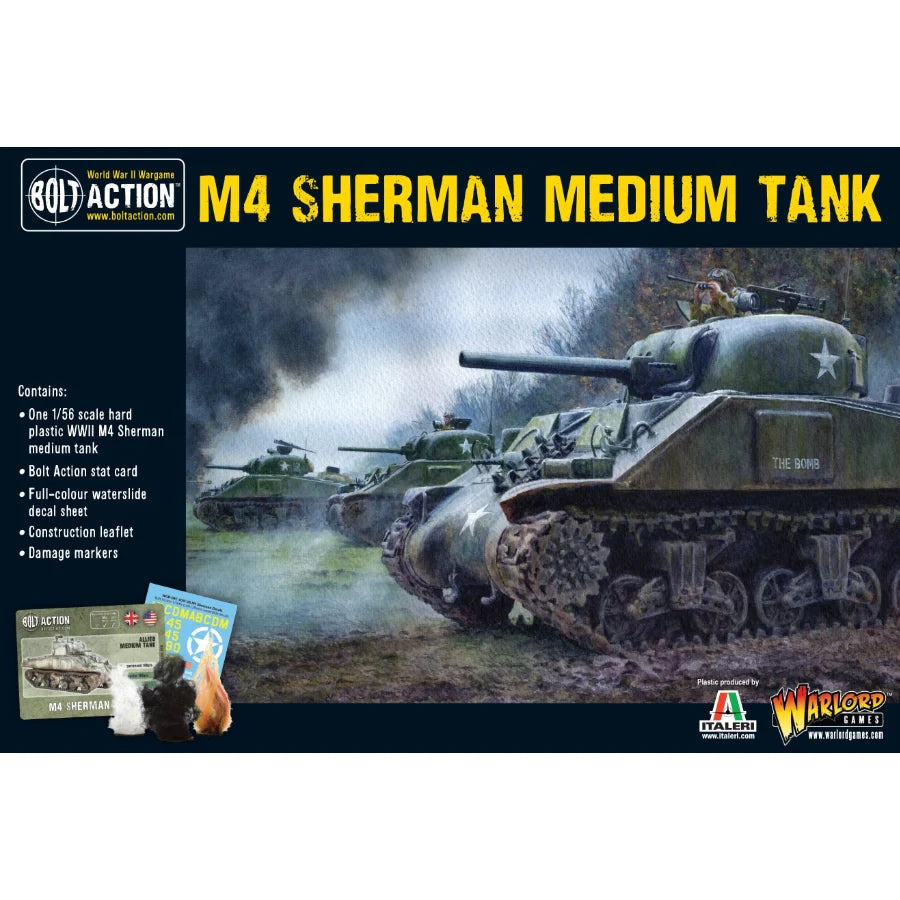 Bolt Action M4 Sherman US Medium Tank